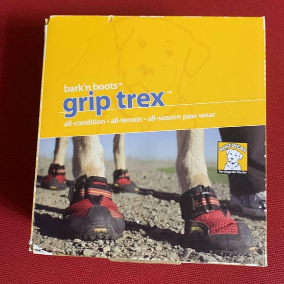 2xHP🎉Like new🌸Bark’n Grip Trex K9 Boots for Hiking/Running - Picture 4 of 16